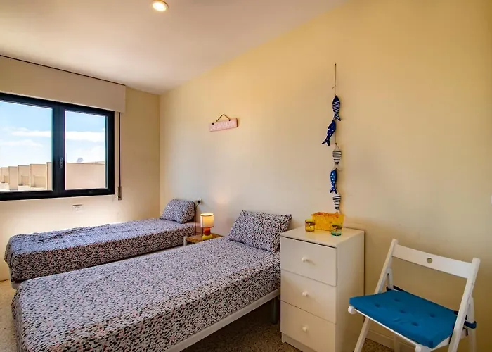 아파트 Alquilaencanarias- Medano Spectacular Terrace And Sea Views B