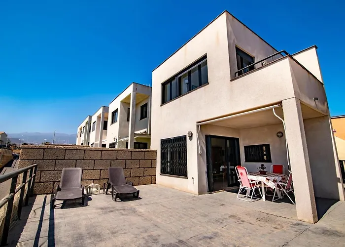 Alquilaencanarias- Medano Spectacular Terrace And Sea Views B Daire